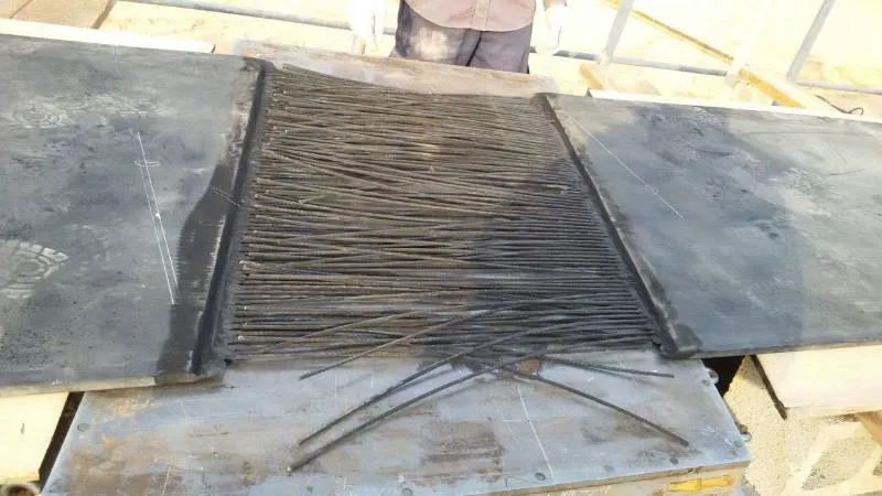 Стыковка (склейка) конвейерных транспортерных лент - горячая вулканизация<