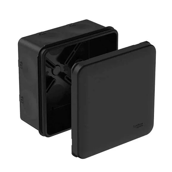 Коробка распределительная MultiBox IP66 85х85х42 DIY (со стикером) черн. SE IMT352971 