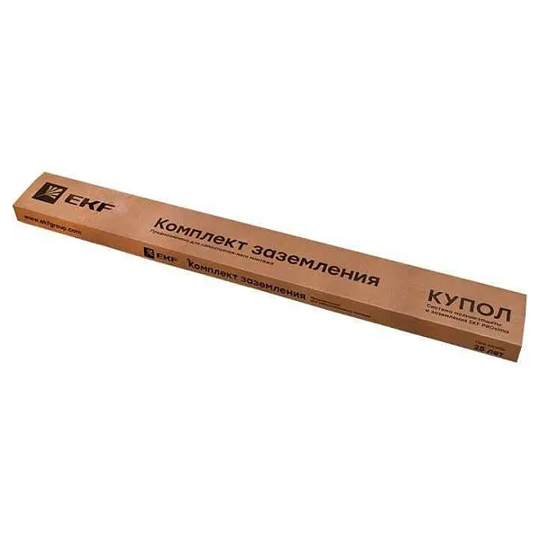 Комплект заземления верт. с заострением d16 дл.6м (4х1.5м) HZ PROxima EKF gc-21601 