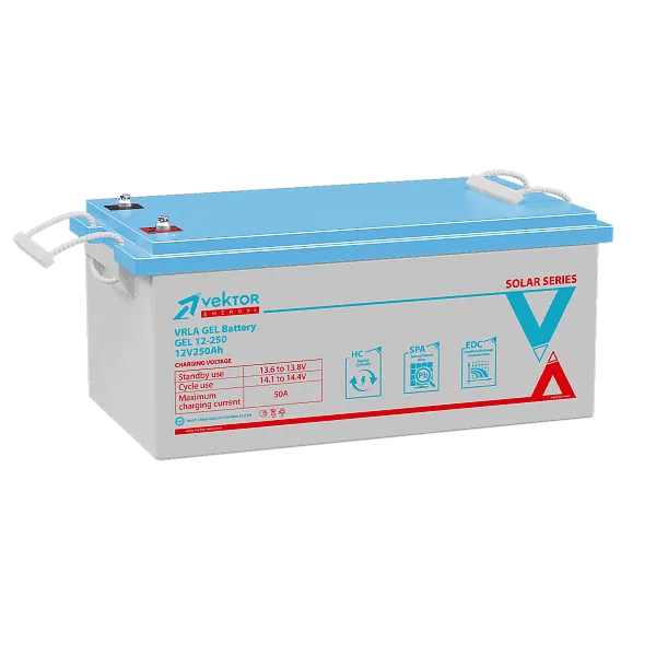 Vektor Battery GEL 12-250 - купить в Москве - ООО Гамма-компоненты