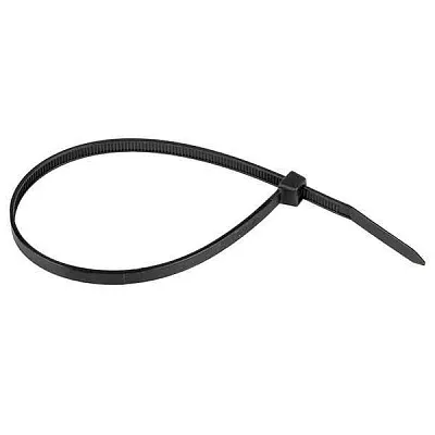 Хомут кабельный 4.8х250 нейл. черн. (уп.100шт) EKF plc-cb-4.8x250 