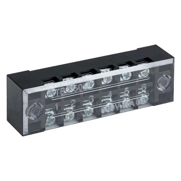 Терминал клеммный TB-1506 до 1.5кв.мм 15А 6 клеммных пар EKF tb-1506 