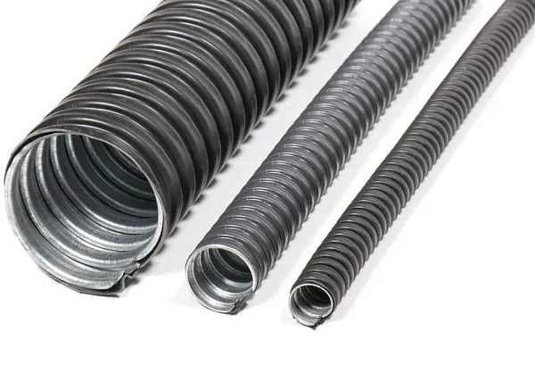 Металлорукав в ПВХ изоляции МРПИ нг  LS  38  (20 м/уп.) ГОФРОМАТИК 