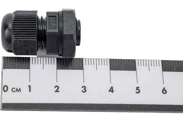 Сальник MG 12 пластик (3-6,5 мм) IP68 серый ГОФРОМАТИК 