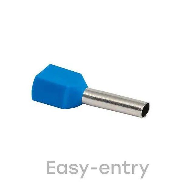 Наконечник штыревой втулочный НШвИ(2) 2.5-13 (уп.50шт) EKF nhvi2-2.5-13 