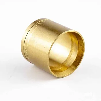 Гильза аксиальная 16 латунь желт. RTP 34759