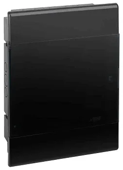 Щиток СП Тусо 24мод. с двер. 415х299х103мм черн. Ruvinil 68124Ч