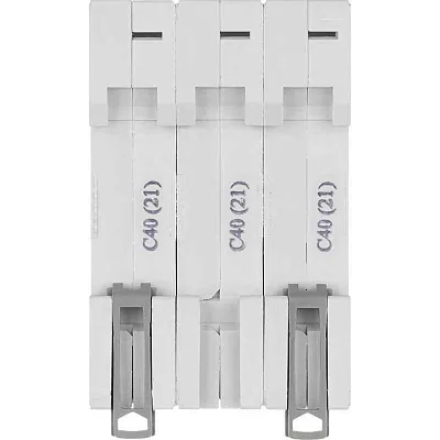 Выключатель автоматический модульный 3п C 40А 4.5кА RX3 ИЭК Leg 419712 