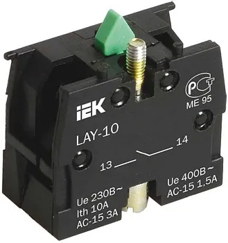 Блок контактный 1з для LAY5 KARAT IEK BDK21