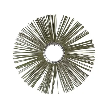 Диск щёточный полипропиленовый с металлическим сердечником 120х550 мм для коммунальной техники