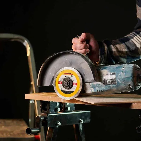 Диск отрезной алмазный сплошной 125х22.2мм Kranz KR-90-0111 