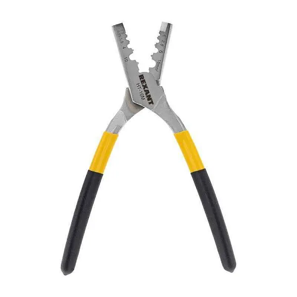 Пресс-клещи для обжима втулочных наконечников 0.5-16кв.мм (HT-16M) Rexant 12-3208 