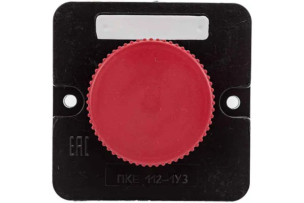 Пост кноп.ПКЕ 112-1 красный IP40 TDM