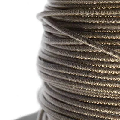 Трос стальной в ПВХ изоляции d2.0мм (200м) REXANT 09-5320 