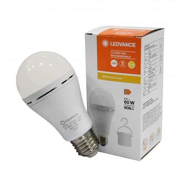 Лампа ЛЕД  E27  8,0Вт А60 проз.4К LED-F А60 Horizont