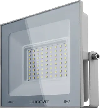 Прож. ЛЕД  70Вт 6К бел.5600Лм OFL-70-6K-WH-IP65-LED ОНЛАЙТ 90138