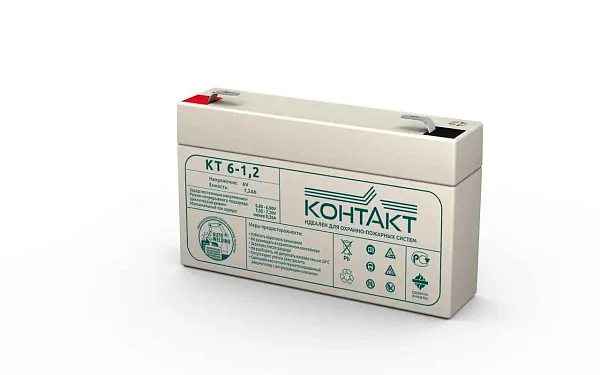 Аккумулятор Контакт КТ 6-1,2 - купить в Москве - ООО Гамма-компоненты