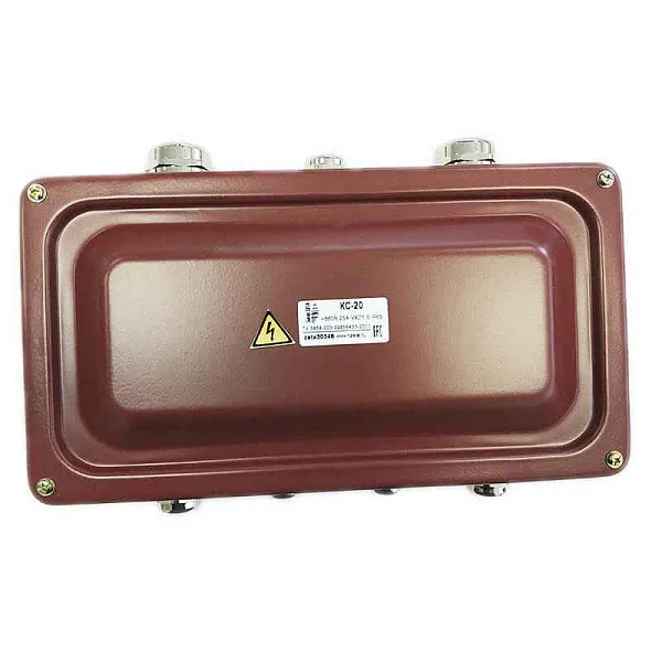 Коробка соединительная КС-20 УХЛ1,5 IP65 латунный ввод ГОФРОМАТИК 