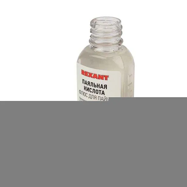 Флюс для пайки "Паяльная кислота" 30мл (уп.10шт) Rexant 09-3610 