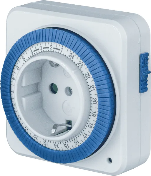 Таймер 61 558 NTR-A-S02-WH розет. электромех. Navigator 61558 