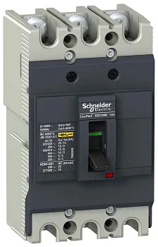 EZC100N3020 АВТ. ВЫКЛ. EZC100 18 кА/380 В 3П3T 20 A Schneider