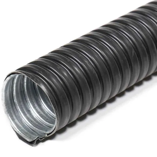 Металлорукав в ПВХ изоляции МРПИ нг  LS 100 (5 м/уп.) ГОФРОМАТИК 