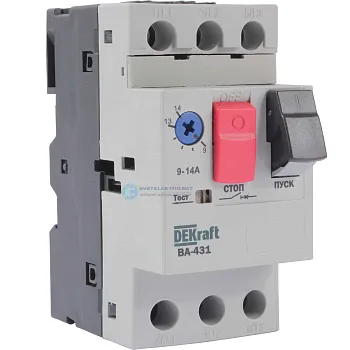21230DEK Авт. выкл. защ. двиг. 3P 9,0-14,0A 15кА ВА-431