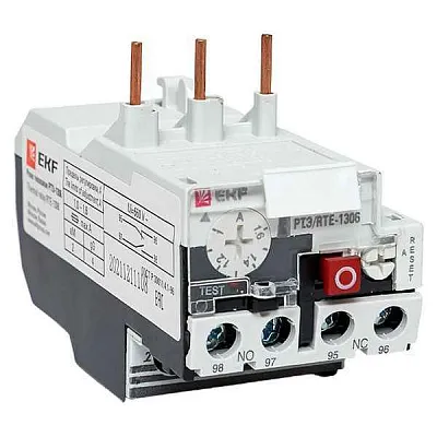 Реле тепл. РТЭ 1306 1-1.6А EKF rel-1306-1-1.6 