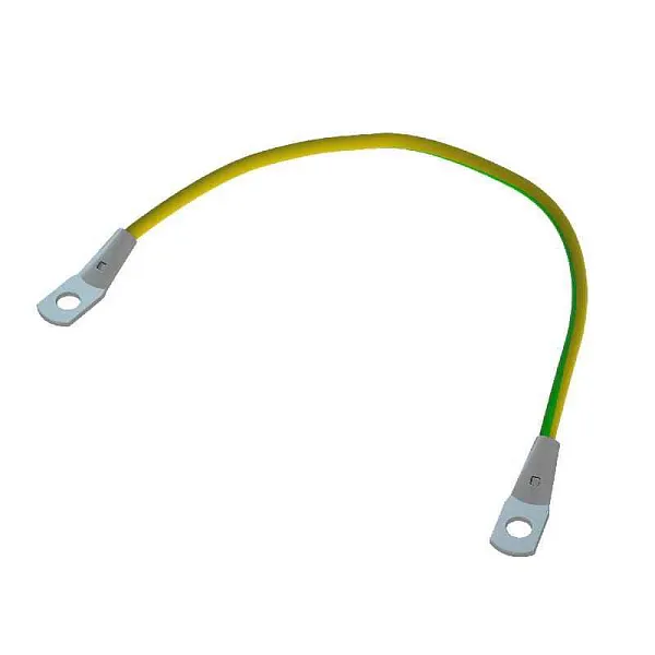 Проводник заземляющий универсальный M6 L140 PZU M6 (медный провод с наконечниками) КМ LN0067 