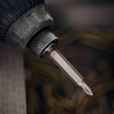 Бита PH1x50мм для шуруповерта сталь S2 (уп.5шт) (лента) Kranz KR-12-6212 