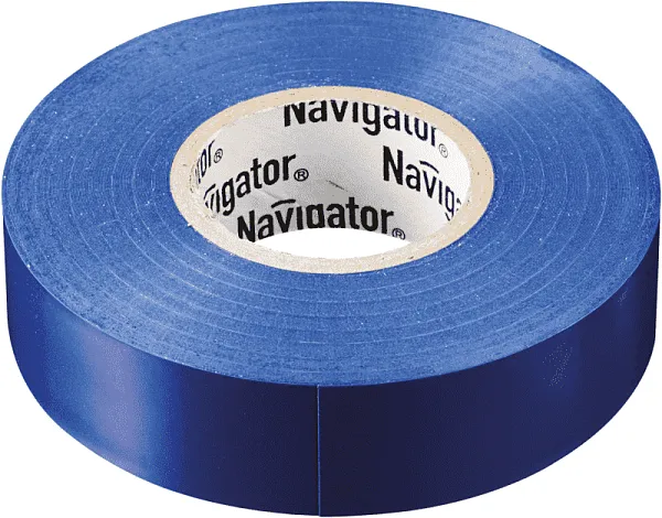 Изолента ПВХ 15мм (рул.10м) син. NIT-B15-10/B Navigator 71233 
