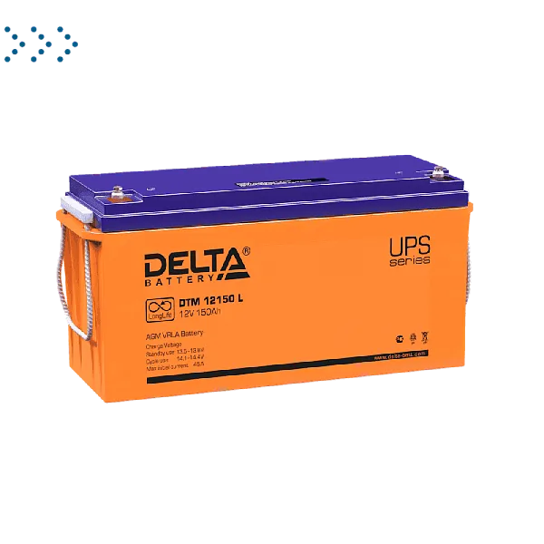 Аккумуляторная батарея DTM 12150 L Delta - купить в Москве - ООО Гамма-компоненты