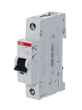 Выключатель автоматический модульный 1п C 10А 6кА S201 C10 ABB 2CDS251001R0104 ABB
