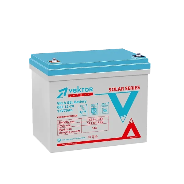 Vektor Battery GEL 12-70 - купить в Москве - ООО Гамма-компоненты
