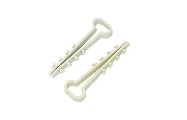 Дюбель-хомут 5-10 для плоского кабеля бел. (уп.100 шт) PROCONNECT 07-4611 