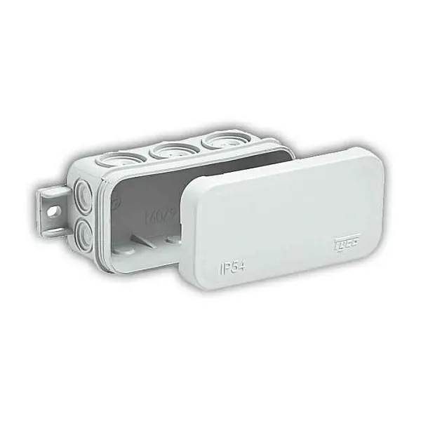 Коробка распределительная ОП 43х80х35мм 10 вводов IP54 бел. Ruvinil 67091Б 