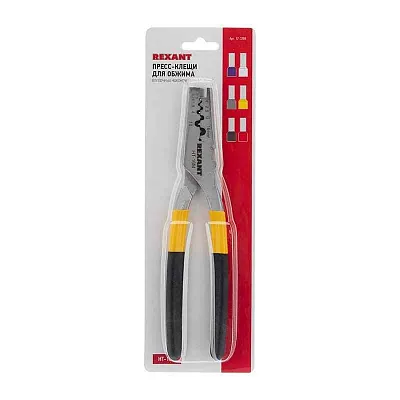 Пресс-клещи для обжима втулочных наконечников 0.5-16кв.мм (HT-16M) Rexant 12-3208 
