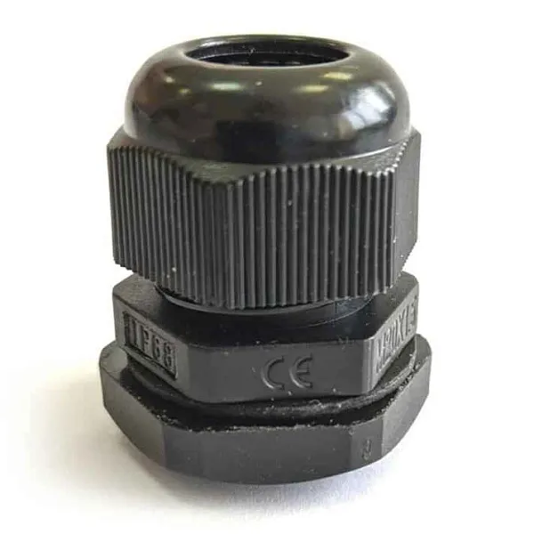 Сальник MG 16 пластик (4-8мм) IP68 черный ГОФРОМАТИК 