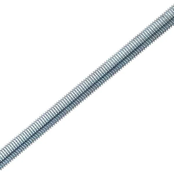 Шпилька резьбовая М8 DIN 975 L1000 класс прочн. 4.8 цинк. СТРОЙМЕТИЗ УТОРМ966673 