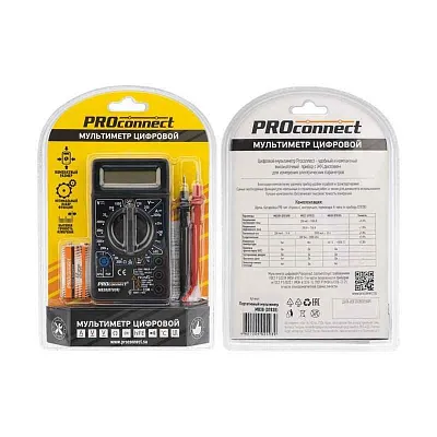 Мультиметр портативный M838 (DT838) PROCONNECT 13-3013 