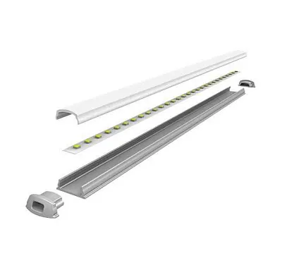 Профиль гибкий PAL 1105 L2000 без рассеив. анодир. JazzWay 5009523 