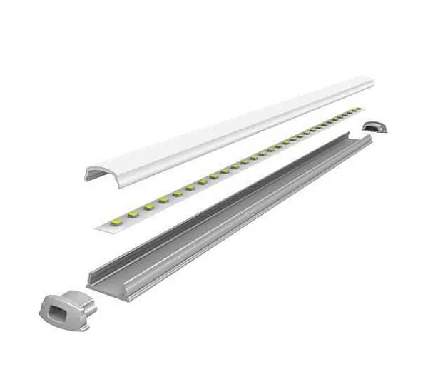 Профиль гибкий PAL 1105 L2000 без рассеив. анодир. JazzWay 5009523 