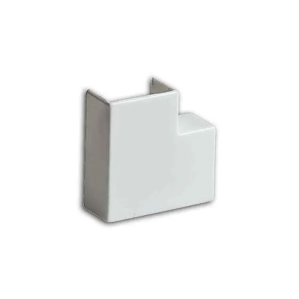 Поворот 90град. для кабель-канала РКК 16х16 бел. Ruvinil ПВР-16х16 
