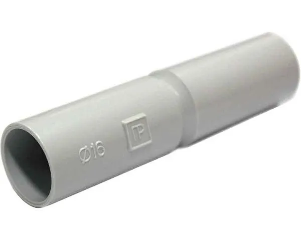 Труба  ПВx  Муфта d 16 для труб ПВx гл.ж. труба-труба ИЭК