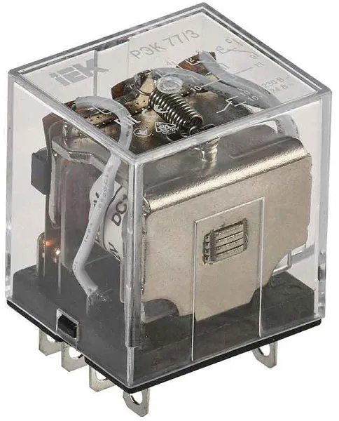 Реле РЭК 77-3 10А 12В DC IEK RRP10-3-10-012D 
