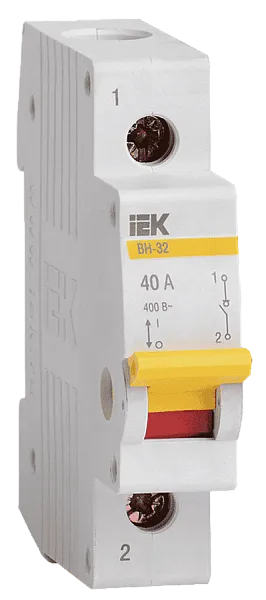 Выкл.нагрузки 1Р 40А (ВН-32) ИЭК 