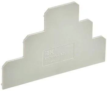 Заглушка для CTS-ML ARMAFIX 3 ур. 2.5кв.мм сер. IEK YCT13-00-3-K03-002-ZGL