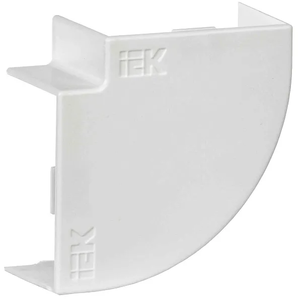 Кабель-канал  Поворот 90гр. КМП 25x16 "ЭЛЕКОР" (4 шт./комп) ИЭК, РФ