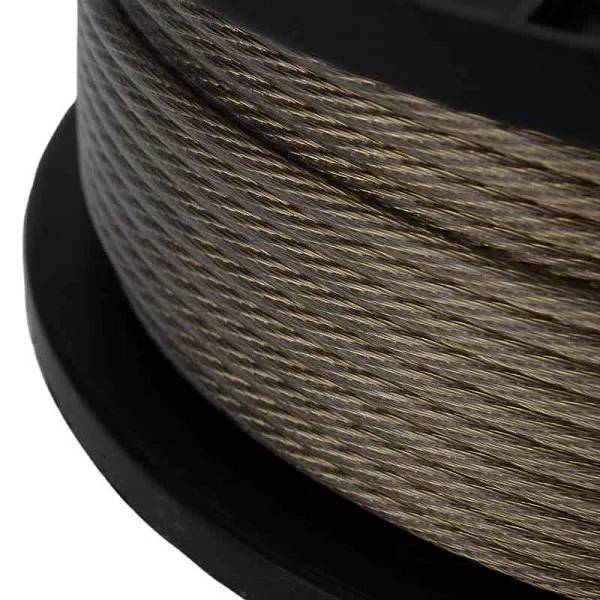 Трос стальной в ПВХ изоляции d4.0мм (уп.100м) Rexant 09-5240 