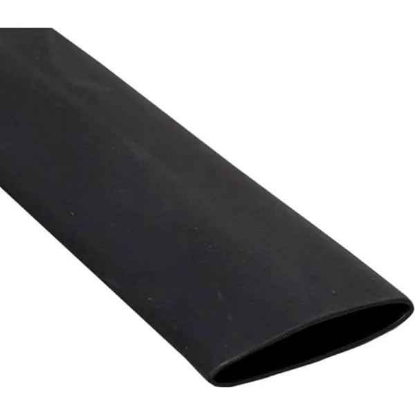 Трубка ТУТнг  50/25 турмоусаж. черная (25 м/упак) ИЭК Режем!